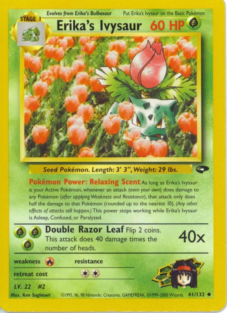 Erika's Ivysaur #41 — Pokemon Gym Challenge