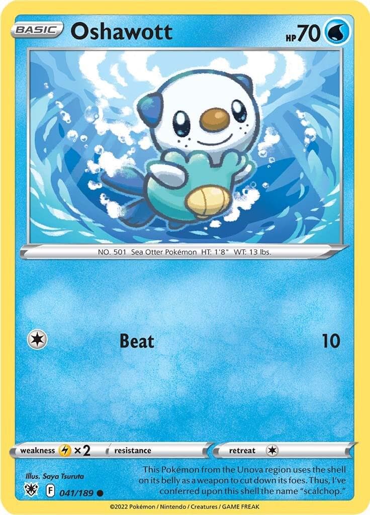 Oshawott #41 — Pokemon Astral Radiance