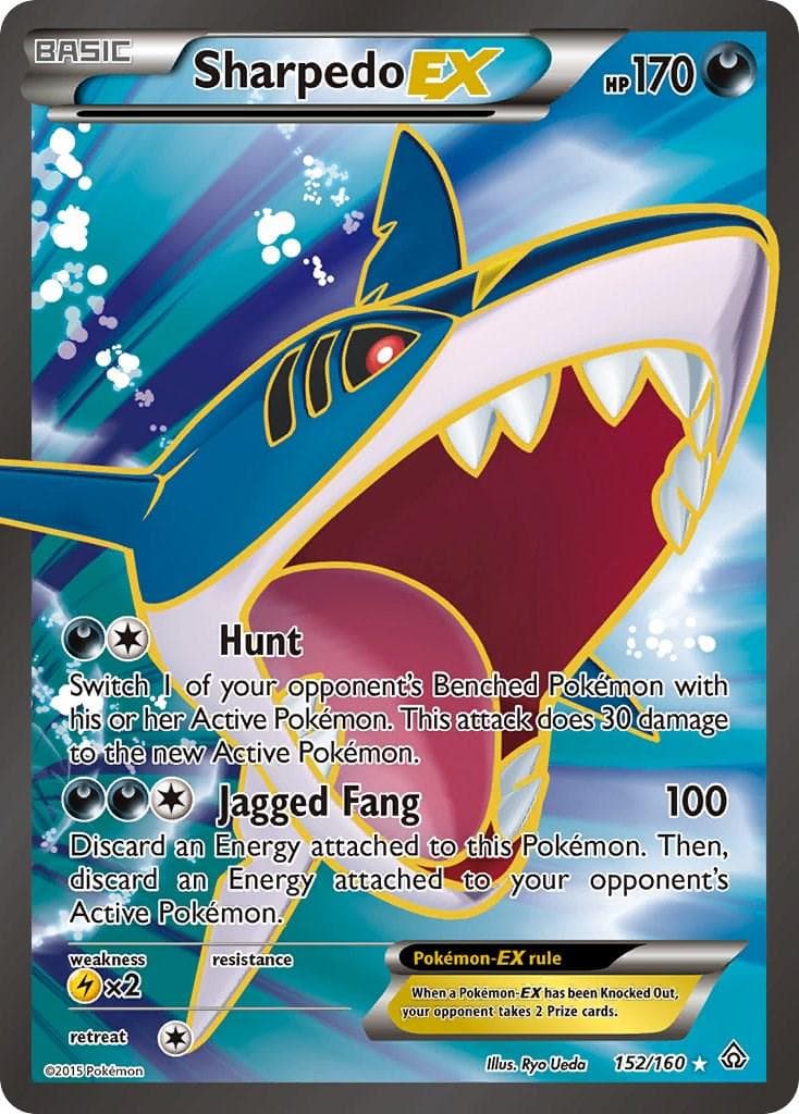 Sharpedo EX #152 — Pokemon Primal Clash