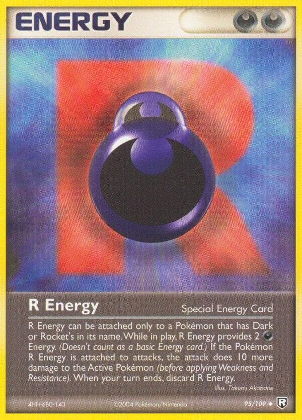 R Energy #95 — Pokemon Team Rocket Returns