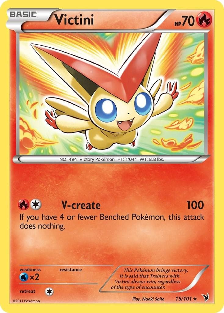 Victini #15 — Pokemon Noble Victories