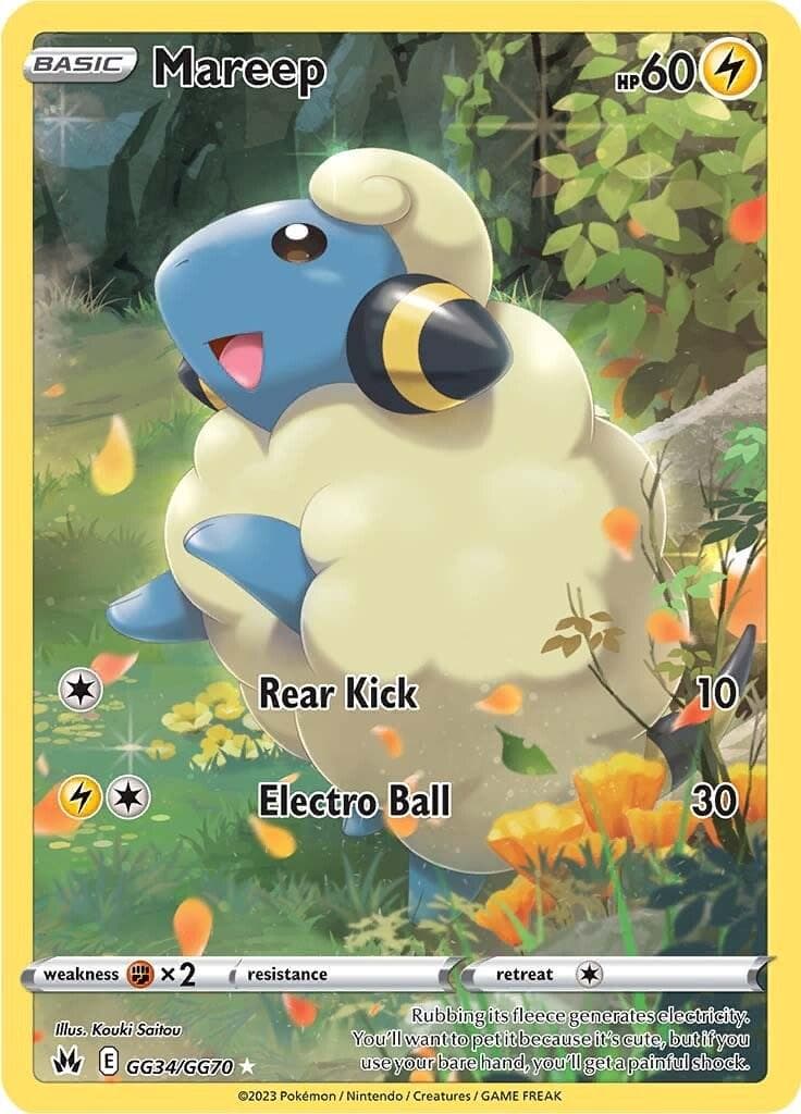 Mareep #GG34 — Pokemon Crown Zenith