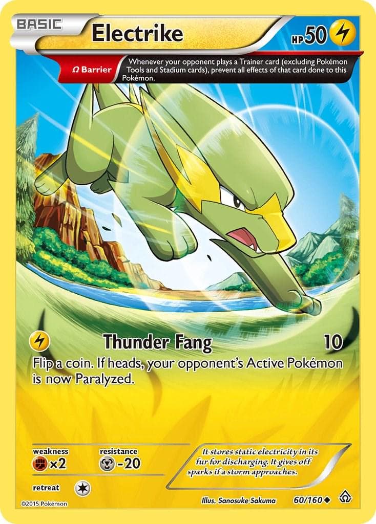 Electrike #60 — Pokemon Primal Clash