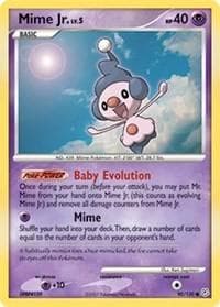 Mime Jr. #90 — Pokemon Diamond & Pearl