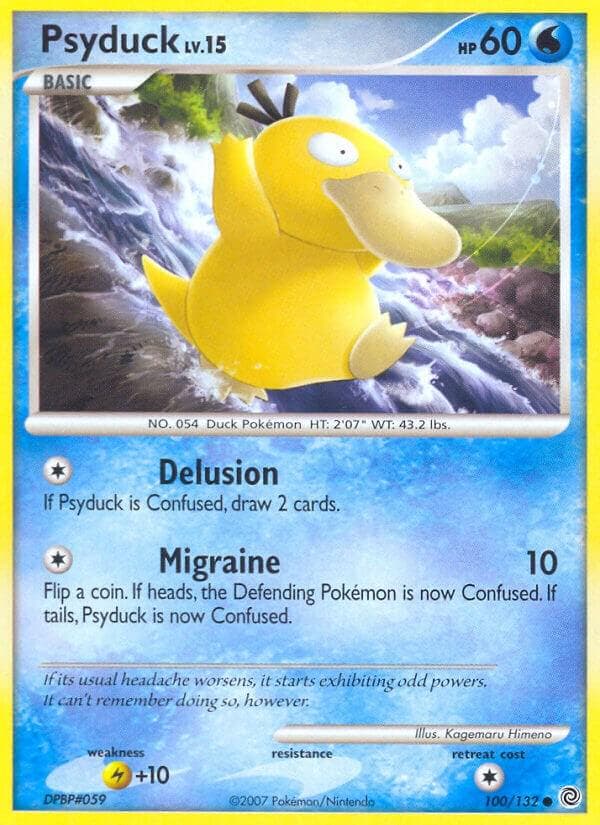 Psyduck #100 — Pokemon Secret Wonders