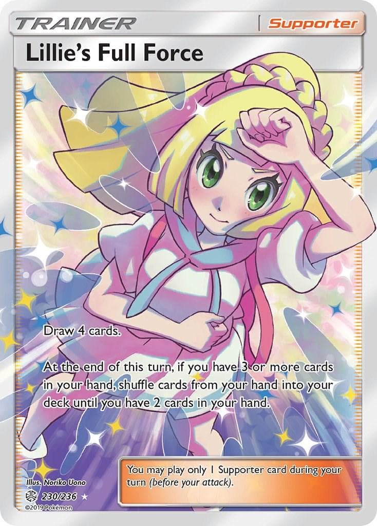Lillie's Full Force #230 — Pokemon Cosmic Eclipse