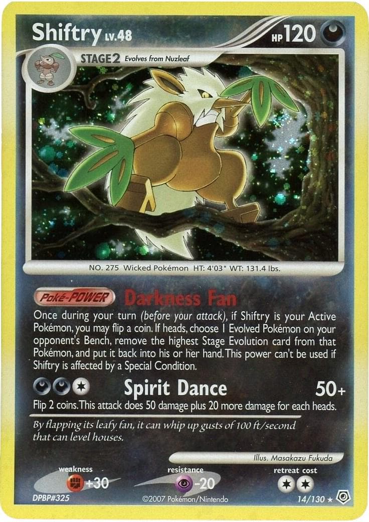 Shiftry #14 — Pokemon Diamond & Pearl