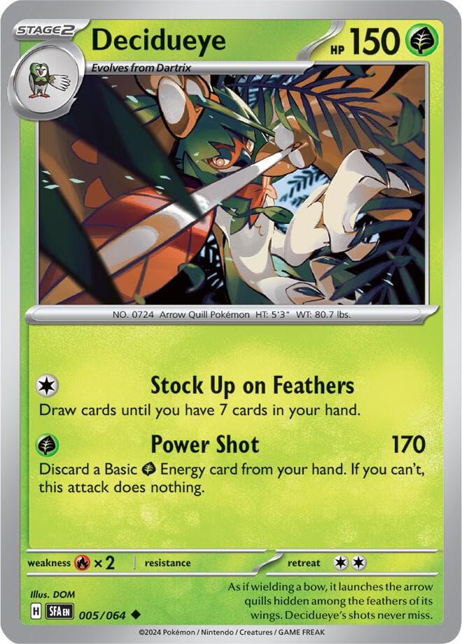 Decidueye #5 — Pokemon Shrouded Fable