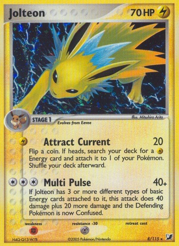 Jolteon #8 — Pokemon Unseen Forces