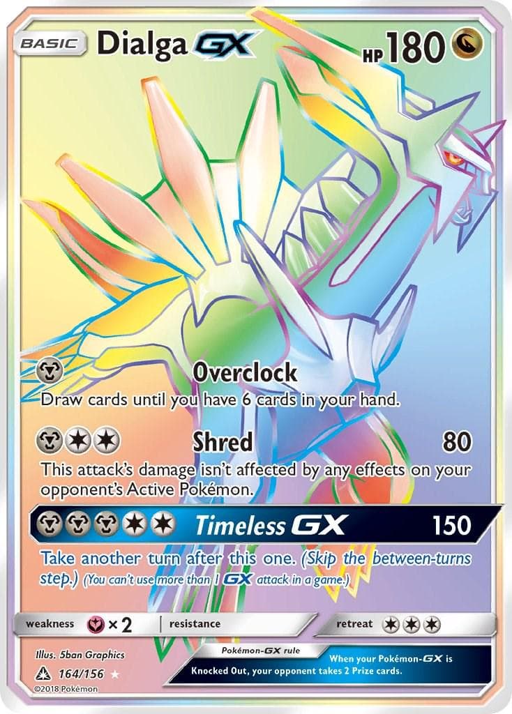 Dialga GX #164 — Pokemon Ultra Prism