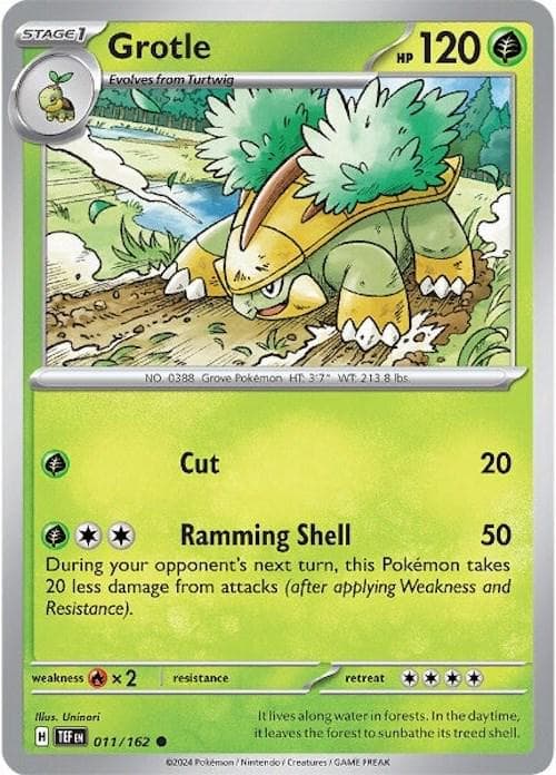 Grotle #11 — Pokemon Temporal Forces