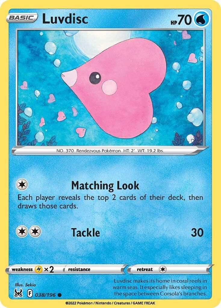 Luvdisc #38 — Pokemon Lost Origin