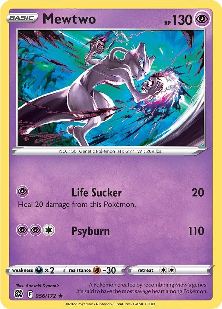 Mewtwo #56 — Pokemon Brilliant Stars
