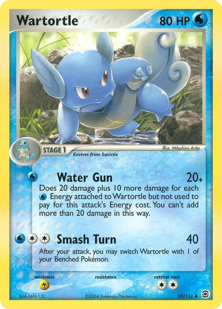 Wartortle #50 — Pokemon Fire Red & Leaf Green
