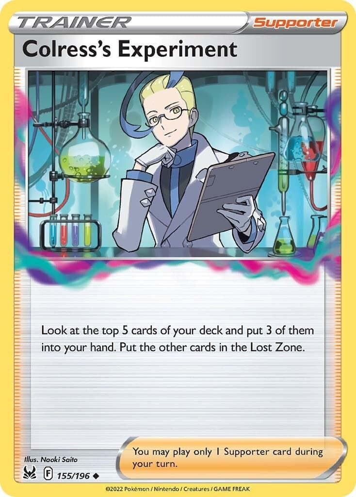 Colress's Experiment #155 — Pokemon Lost Origin