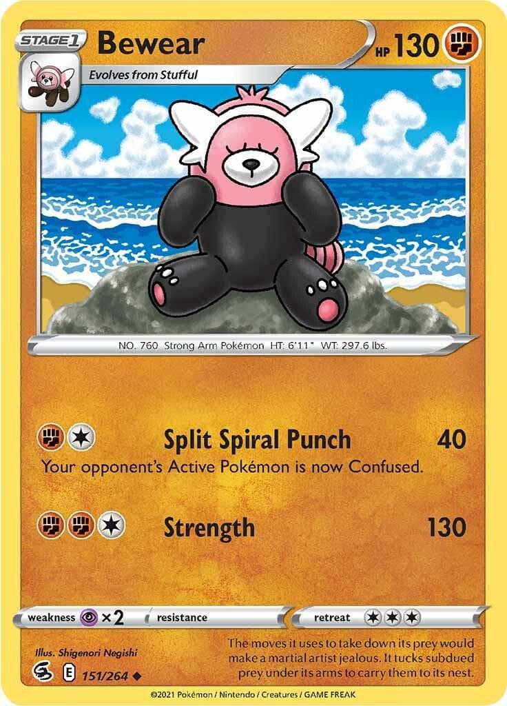 Bewear #151 — Pokemon Fusion Strike