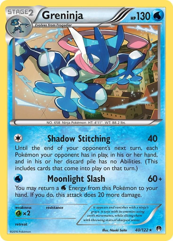 Greninja #40 — Pokemon BREAKpoint