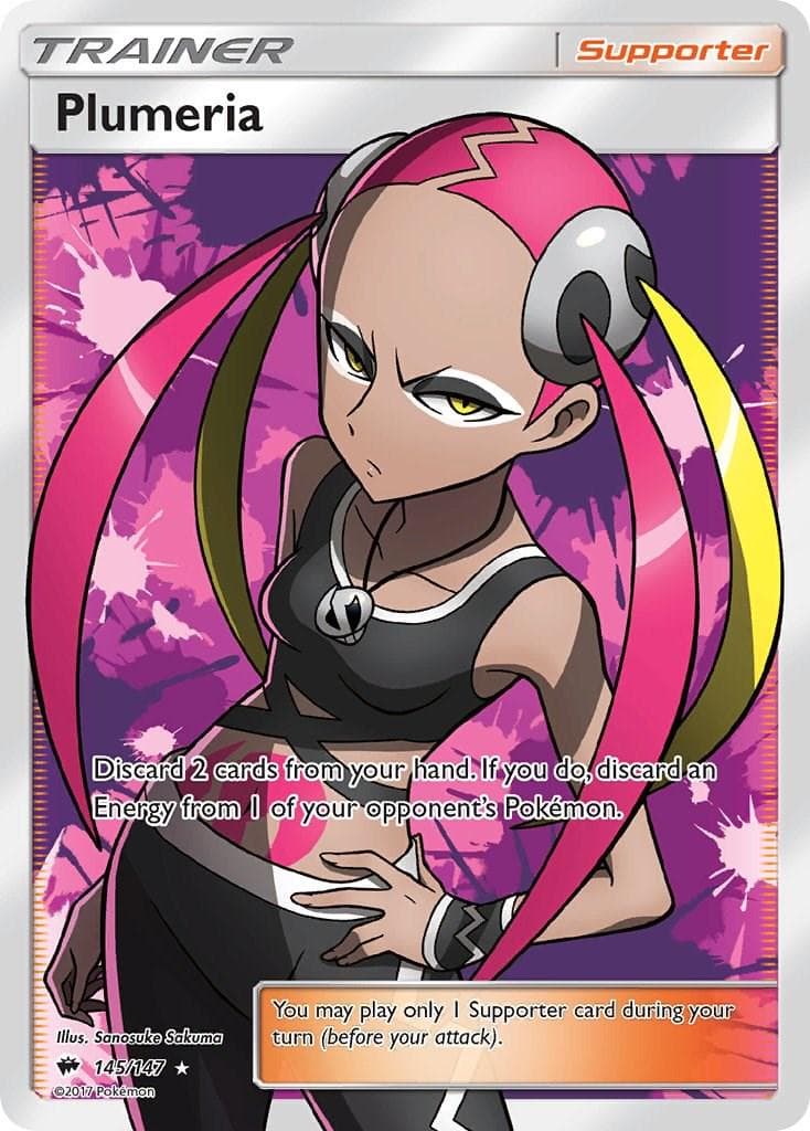 Plumeria #145 — Pokemon Burning Shadows