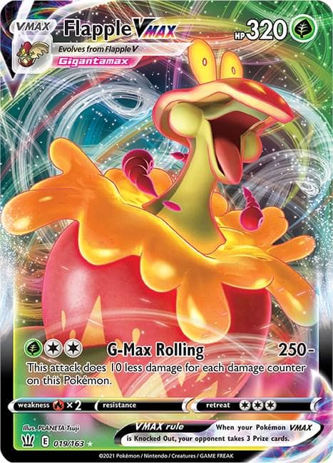 Flapple VMAX #19 — Pokemon Battle Styles