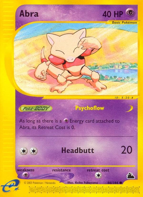 Abra #46 — Pokemon Skyridge