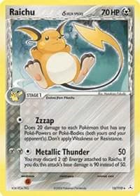Raichu #15 — Pokemon Holon Phantoms