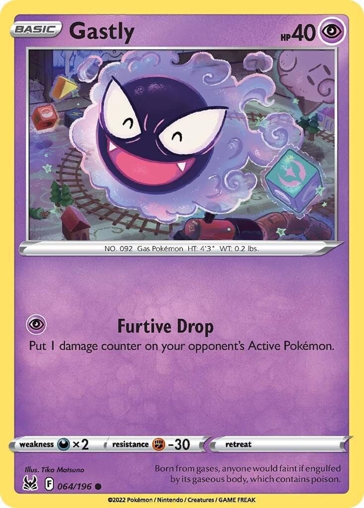 Gastly #64 — Pokemon Lost Origin