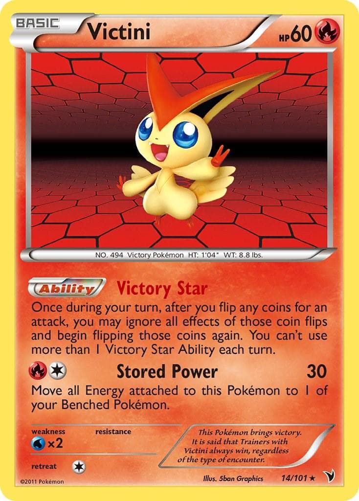 Victini #14 — Pokemon Noble Victories