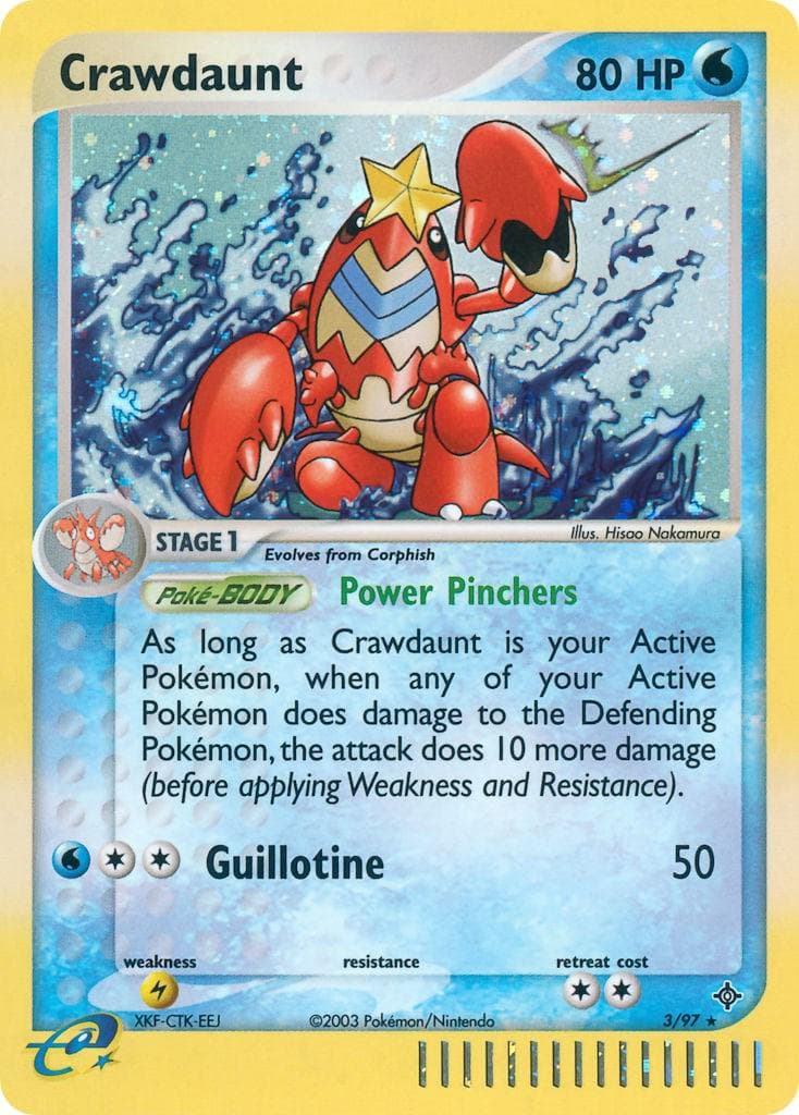 Crawdaunt #3 — Pokemon Dragon