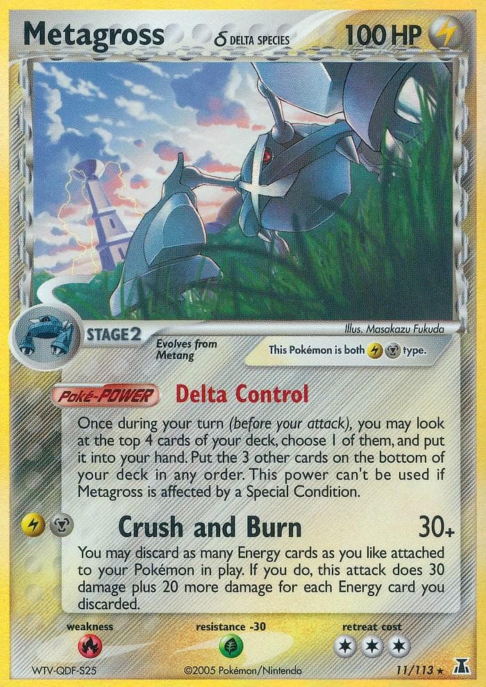 Metagross #11 — Pokemon Delta Species