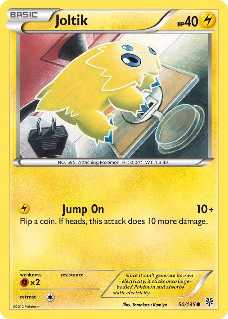Joltik #50 — Pokemon Plasma Storm