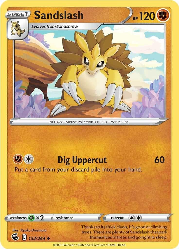 Sandslash #132 — Pokemon Fusion Strike