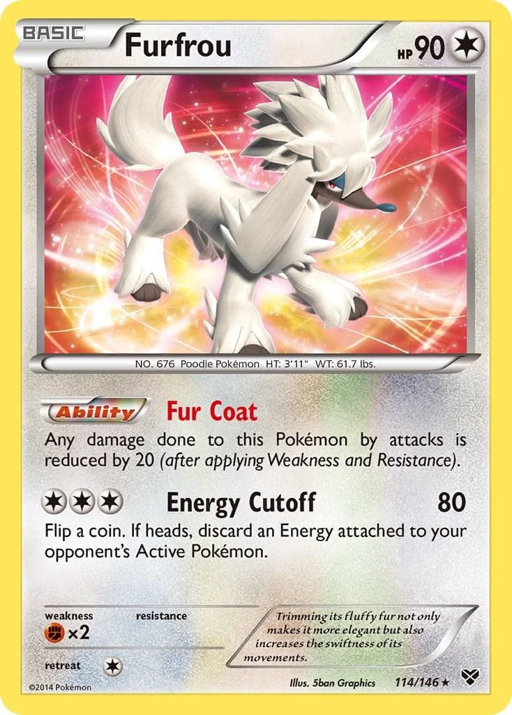 Furfrou #114 — Pokemon XY