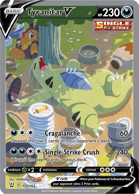 Tyranitar V #155 — Pokemon Battle Styles