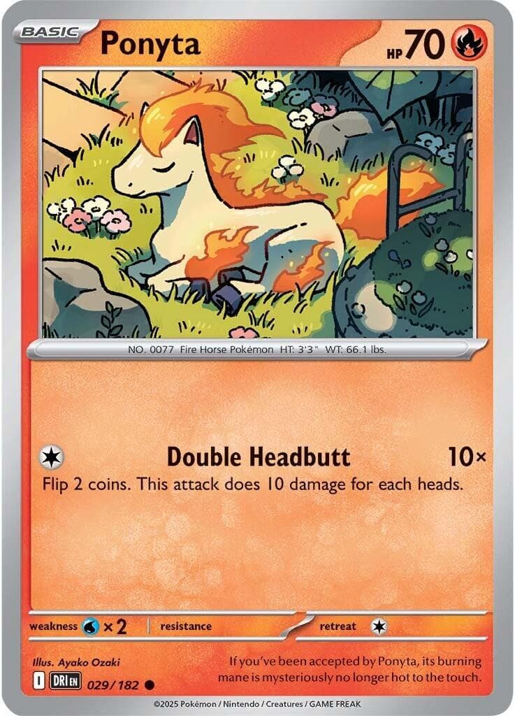 Ponyta #29 — Pokemon Destined Rivals