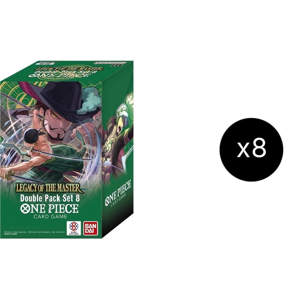 Double Pack DP-08 Display Box — One Piece Legacy of the Master