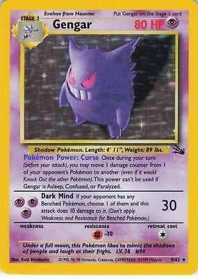Gengar #5 — Pokemon Fossil