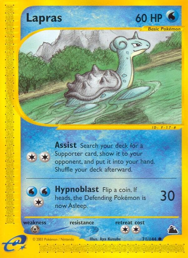 Lapras #71 — Pokemon Skyridge