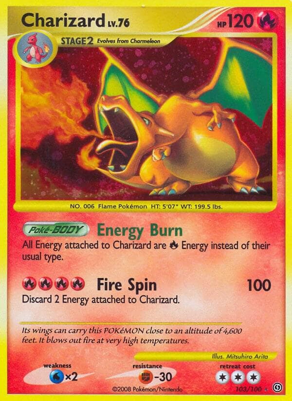 Charizard #103 — Pokemon Stormfront