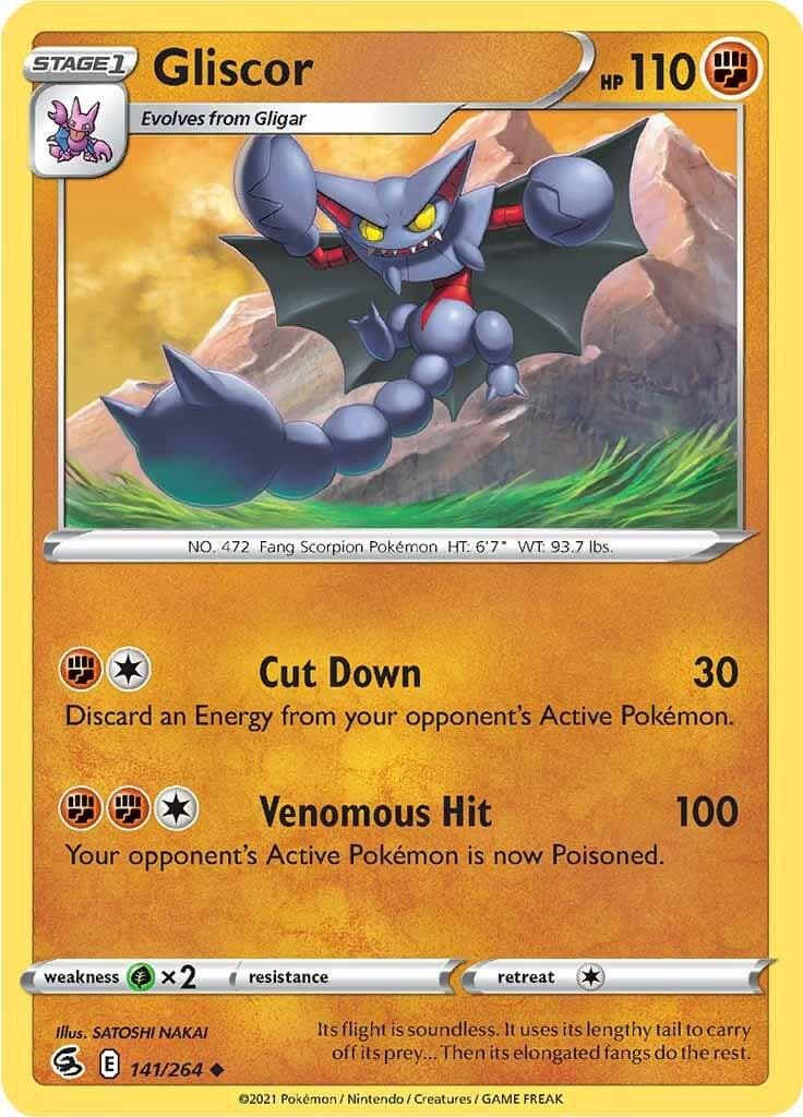 Gliscor #141 — Pokemon Fusion Strike