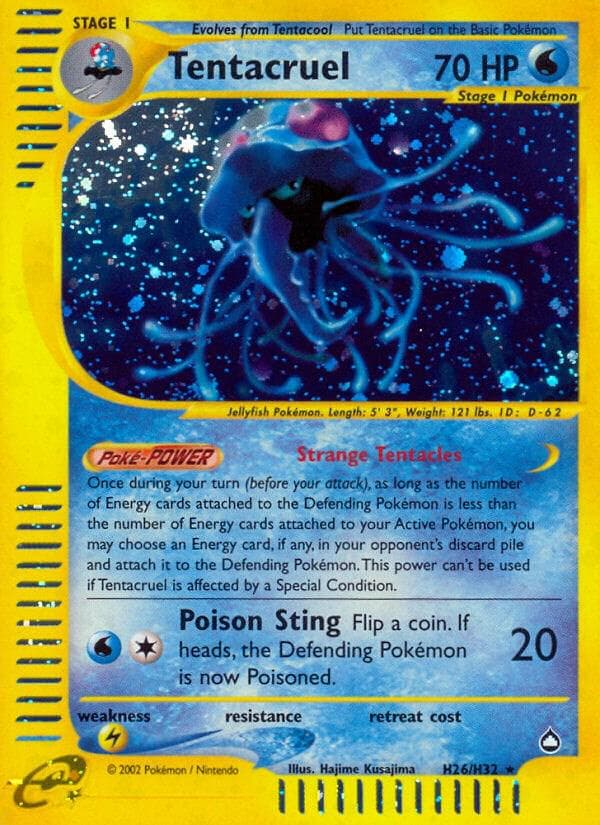 Tentacruel #H26 — Pokemon Aquapolis