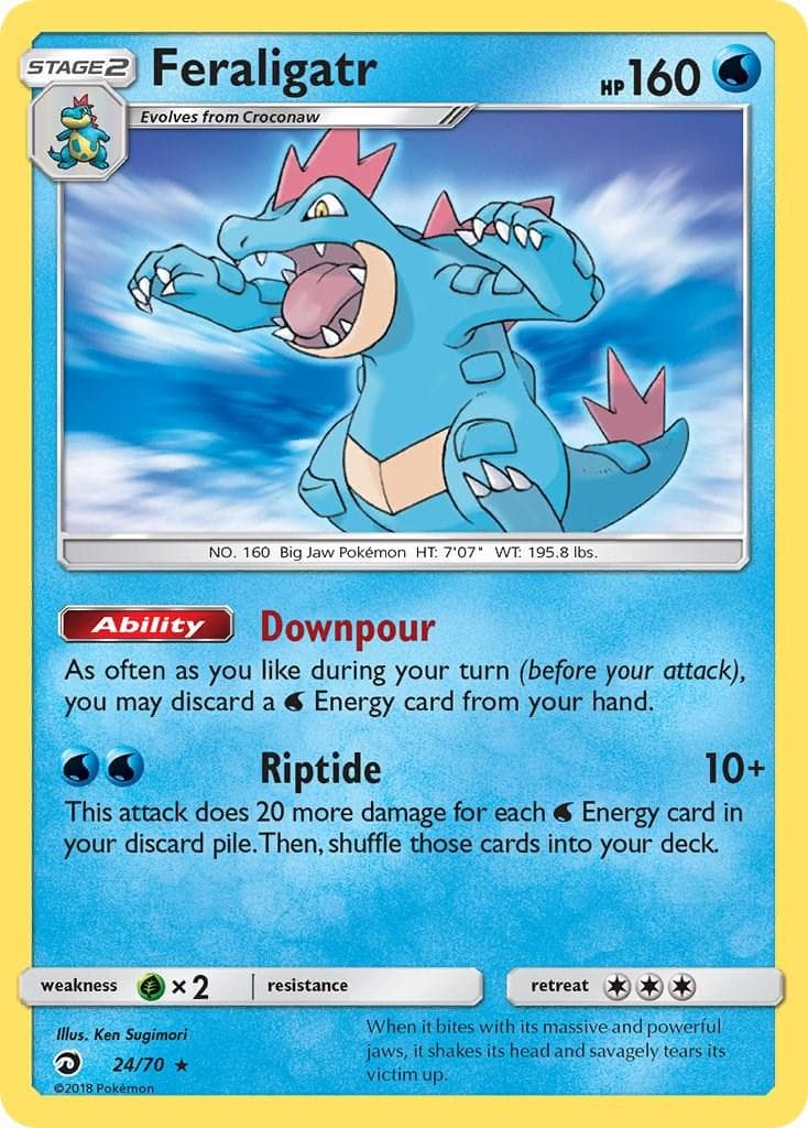 Feraligatr #24 — Pokemon Dragon Majesty