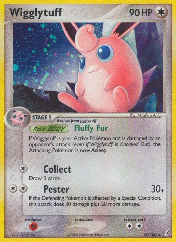 Wigglytuff #13 — Pokemon Crystal Guardians