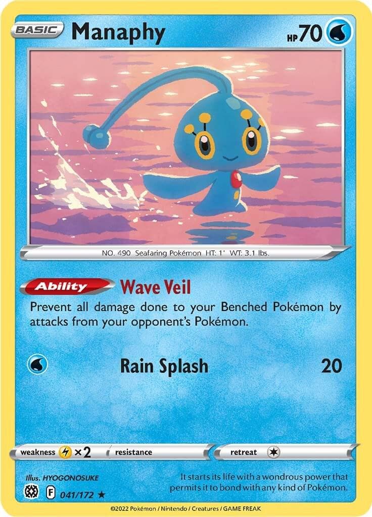 Manaphy #41 — Pokemon Brilliant Stars