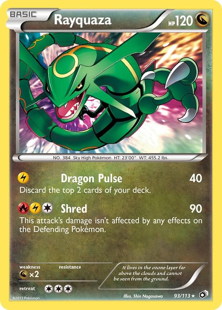 Rayquaza #93 — Pokemon Legendary Treasures