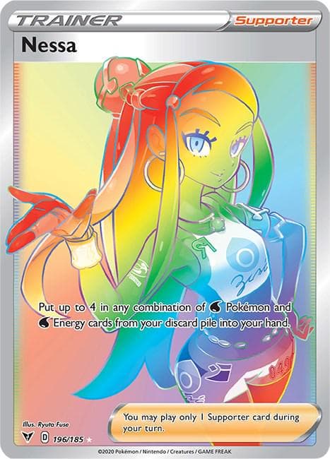 Nessa #196 — Pokemon Vivid Voltage