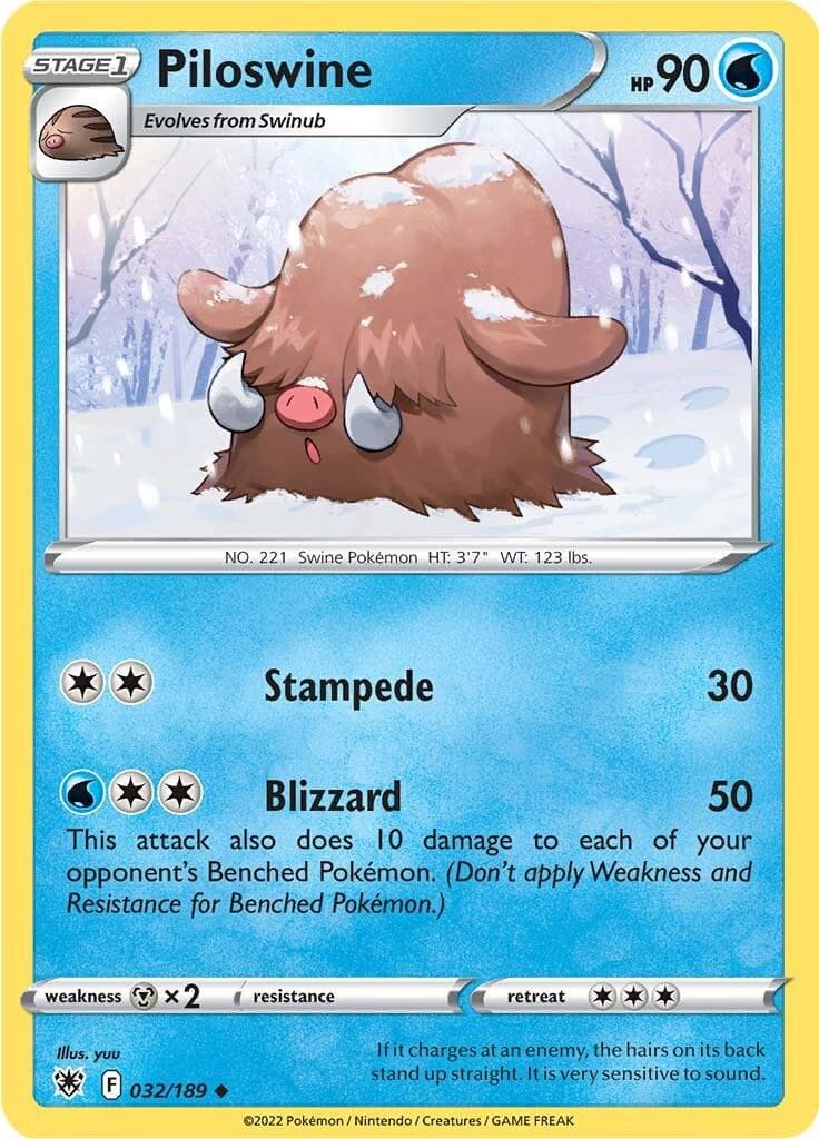 Piloswine #32 — Pokemon Astral Radiance