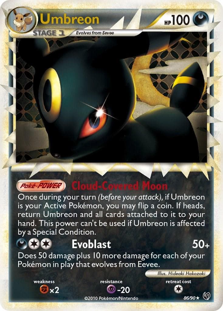 Umbreon #86 — Pokemon Undaunted