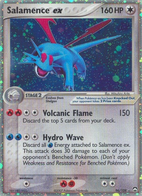 Salamence EX #96 — Pokemon Power Keepers