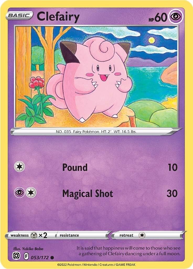 Clefairy #53 — Pokemon Brilliant Stars