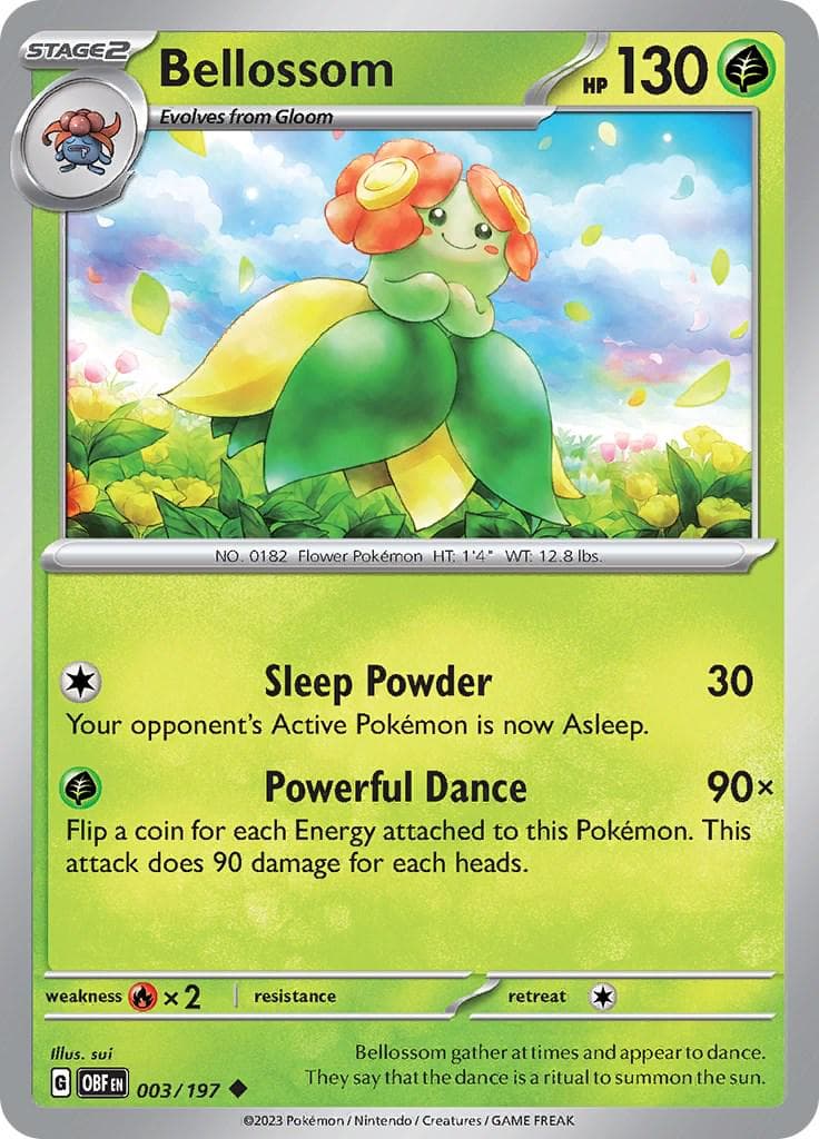 Bellossom #3 — Pokemon Obsidian Flames